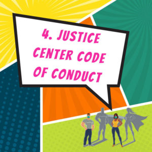 Justice Center Code of Conduct
