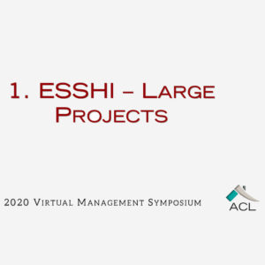 1. ESSHI - Large Projects