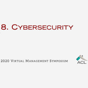 8. Cybersecurity